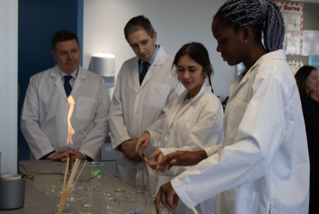 ministers cathal brugha science lab